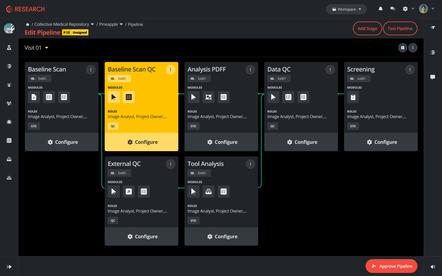 Research-Edit pipeline laptop