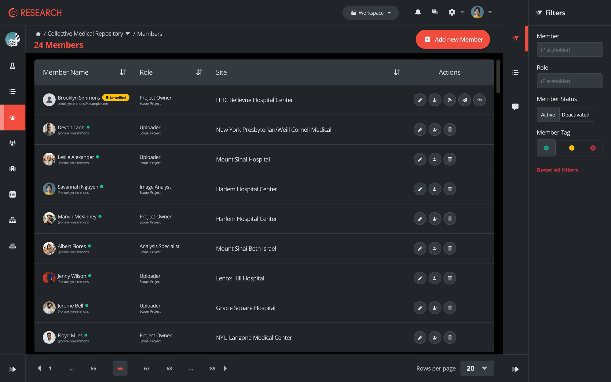 Research-Members-Filters open