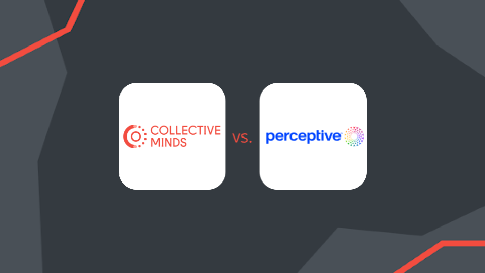 Perceptive vs Collective Minds Research logos